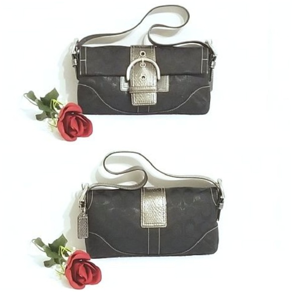 ๐ฏ Authentic Coach Small Flap Bag 8K38 - Picture 2 of 6